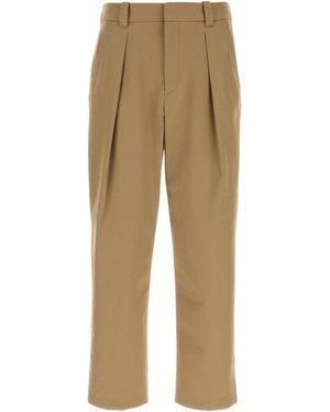 A.P.C. Renato Pleated Trousers - Natural