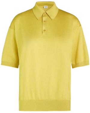 Tod's Button-Fastening Polo Shirt - Yellow