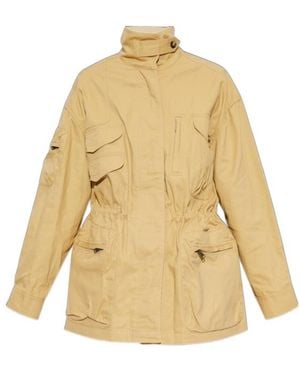 Isabel Marant Drawstringwaist Field Jacket - Natural