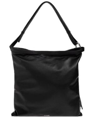 Jil Sander Square Handbag - Black