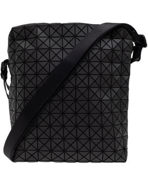 Issey Miyake Geometric Messenger Bag - Black