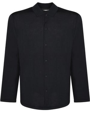 Emporio Armani Long-Sleeved Shirt - Blue