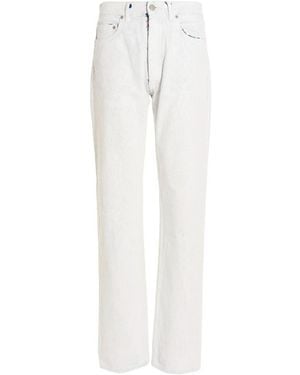 Maison Margiela Bianchetto Straight-Leg Jeans - White