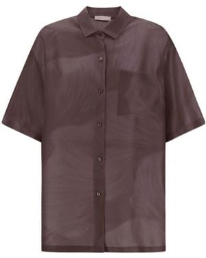 Herno Resort Shirt - Purple