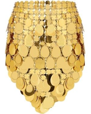 Rabanne Sparkle Assembly Assymetric Skirt - Metallic