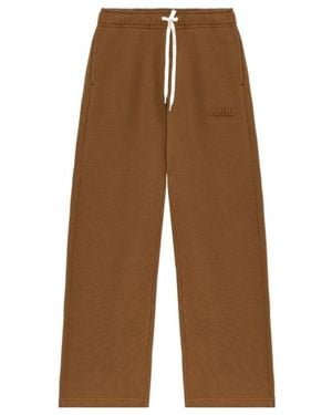 Autry Ease Tonal Logo Joggers - Brown