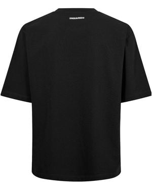 DSquared² Oversized T-Shirt - Black