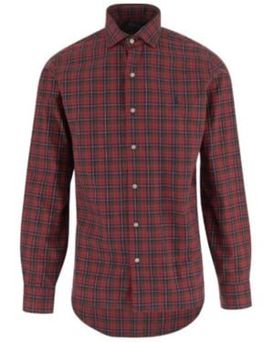 Polo Ralph Lauren Checked Shirt - Purple