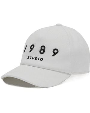 1989 STUDIO Cotton Baseball Cap - White