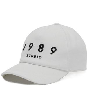1989 STUDIO Cotton Baseball Cap - White