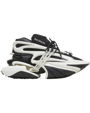 Balmain Laced Sneakers - White