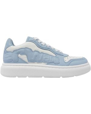 Alexander Wang Logo Embossed Puff Chunky Trainers - Blue