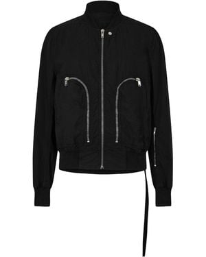 Rick Owens Minimalist Bomber Jacket - Black