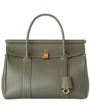 Loro Piana Loom L25 Shoulder Bag - Green