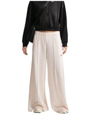 Nike Wide-Leg Track Trousers - Black