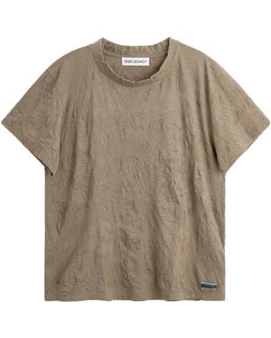 Our Legacy Crinkle Crew-Neck T-Shirt - Grey