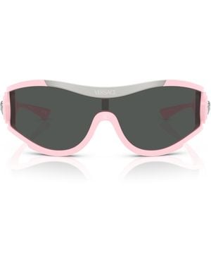 Versace Eyewear Shield-Frame Sunglasses - Multicolor