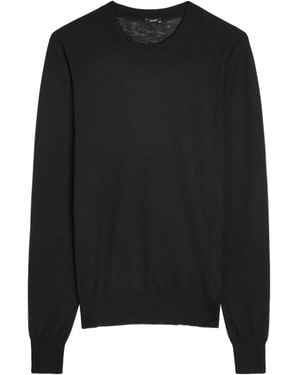 JOSEPH Cashmere Knit Top - Black