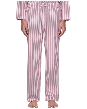 Tekla Striped Pyjama Trousers - Pink