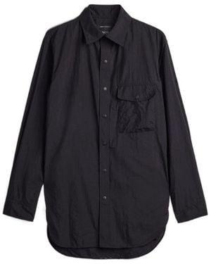 Y-3 Gradient 3 Stripes Overshirt - Blue