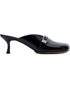Ganni Sue Heeled Mules - Black