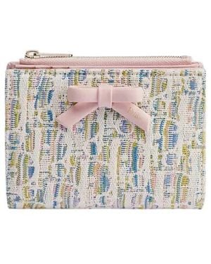 Dior Promenade Dahlia Wallet - White