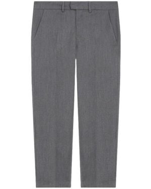 Dondup Logo Casual Pants - Gray