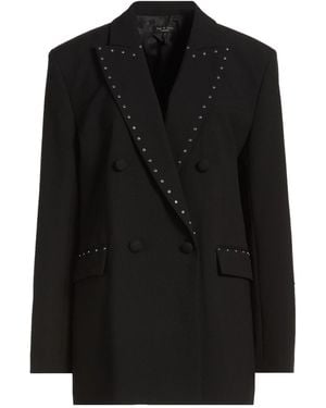 Rag & Bone Double-Breasted Blazer - Black