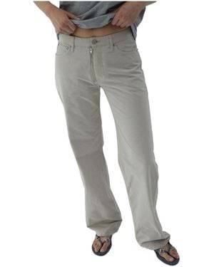 Paloma Wool Wide-Leg Low-Waisted Trousers - Grey