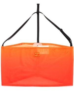 Courreges Courrèges Gradient Bandeau Top - Red