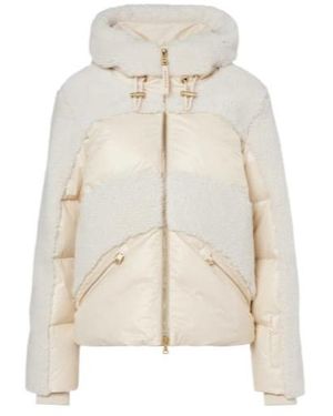 Bogner Hooded Down Ski Jacket - Natural