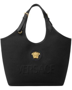 Versace La Medusa Tote Bag - Black