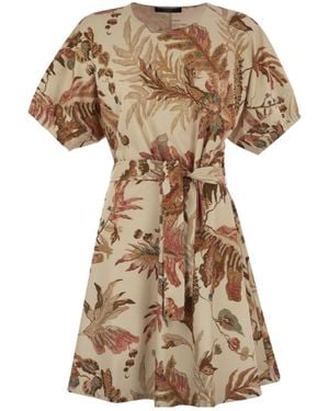 Weekend by Maxmara Printed Dress - Natural