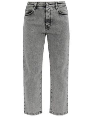 Fabiana Filippi Belt-Loop Jeans - Gray