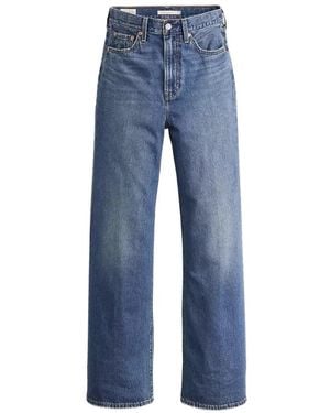 Levi's Ribcage Wide-Leg Jeans - Blue