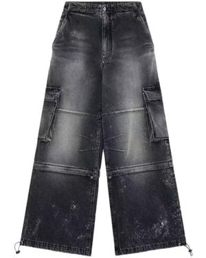 we11done Multi-Pocket Casual Pants - Gray