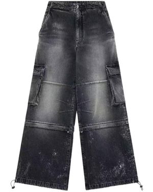 we11done Multi-Pocket Casual Pants - Gray