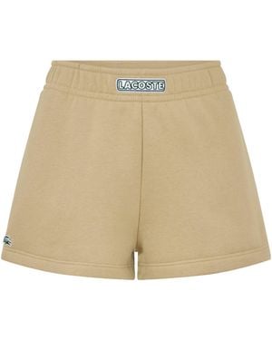 Lacoste Knit Casual Shorts - Natural