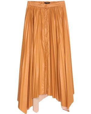 Isabel Marant Coated Fabric Mini Skirt - Orange