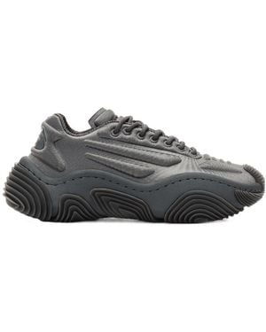 Alexander Wang Logo Detailed Lace-Up Sneakers - Gray