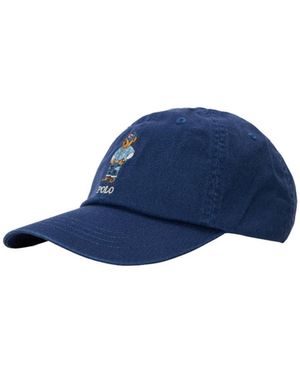 Polo Ralph Lauren Solid Colour Baseball Cap - Blue