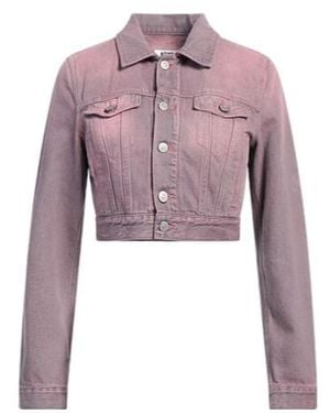 MM6 by Maison Margiela Denim Jacket - Pink