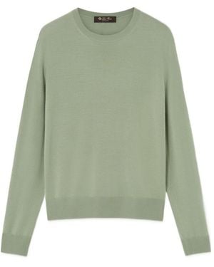 Loro Piana Royal Lightness Crewneck - Green