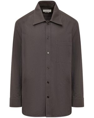 Lanvin Cocoon Shirt - Brown