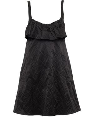 Chloé Chloé Scoop-Neck Sleeveless Mini Dress - Black
