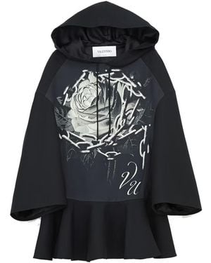 Valentino Long Sleeve Dress - Black