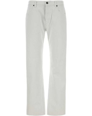Gucci Logo Patch Jeans - Gray