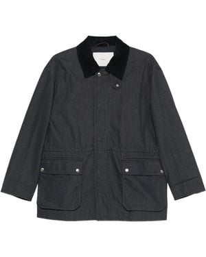 DUNST Long Sleeve Jacket - Blue