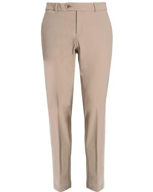 BOSS Pressed-Crease Chinos - Natural