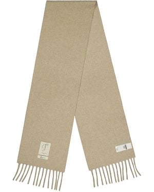 Jacquemus Fringe Scarf - White